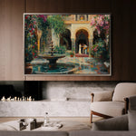 Orientalist 080 Canvas Art 18" x 24" / 45 x 60 cm / Black