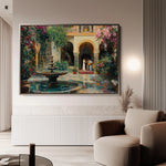 Orientalist 080 Canvas Art 18" x 24" / 45 x 60 cm / Black