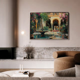Orientalist 080 Canvas Art 18" x 24" / 45 x 60 cm / Black