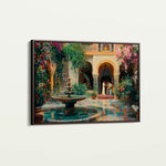 Orientalist 080 Canvas Art 18" x 24" / 45 x 60 cm / Black