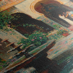 Orientalist 080 Canvas Art 18" x 24" / 45 x 60 cm / Black