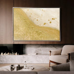 Abstract 081 Canvas Art 18" x 24" / 45 x 60 cm / Black