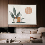 Boho 081 Canvas Art 18" x 24" / 45 x 60 cm / Black