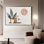 Boho 081 Canvas Art 18" x 24" / 45 x 60 cm / Black