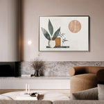 Boho 081 Canvas Art 18" x 24" / 45 x 60 cm / Black