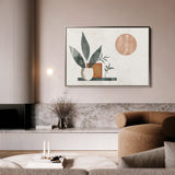 Boho 081 Canvas Art 18" x 24" / 45 x 60 cm / Black