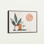 Boho 081 Canvas Art 18" x 24" / 45 x 60 cm / Black