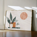 Boho 081 Canvas Art 60 x 40 cm / Black