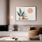 Boho 081 Canvas Art 60 x 40 cm / Black