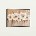 Floral 081 Canvas Art 18" x 24" / 45 x 60 cm / Black