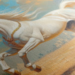 Horses 081 Canvas Art 60 x 40 cm / Black