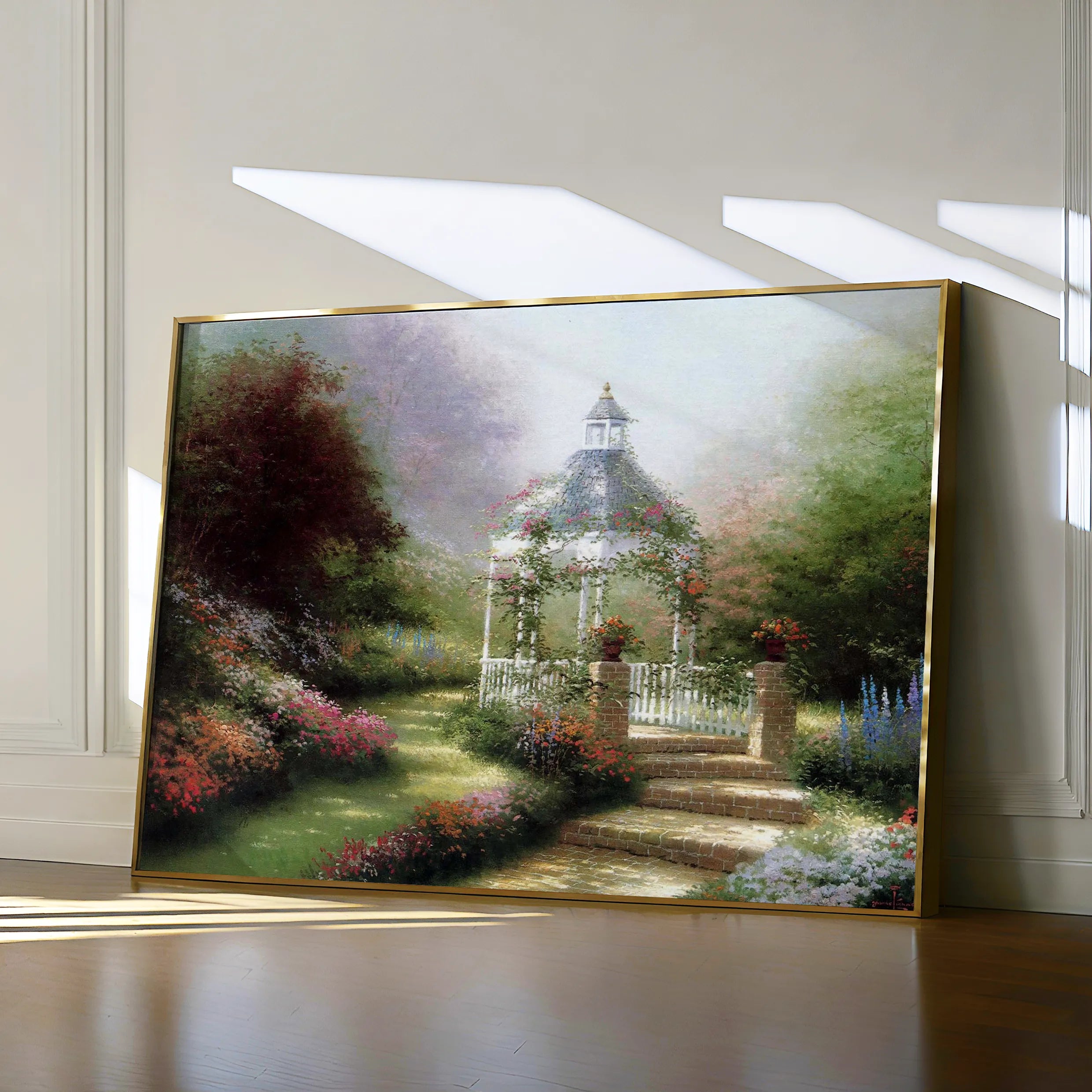 Landscape 081 Canvas Art 18" x 24" / 45 x 60 cm / Black