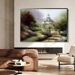 Landscape 081 Canvas Art 18" x 24" / 45 x 60 cm / Black