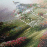 Landscape 081 Canvas Art 18" x 24" / 45 x 60 cm / Black