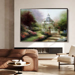 Landscape 081 Canvas Art 60 x 40 cm / Black