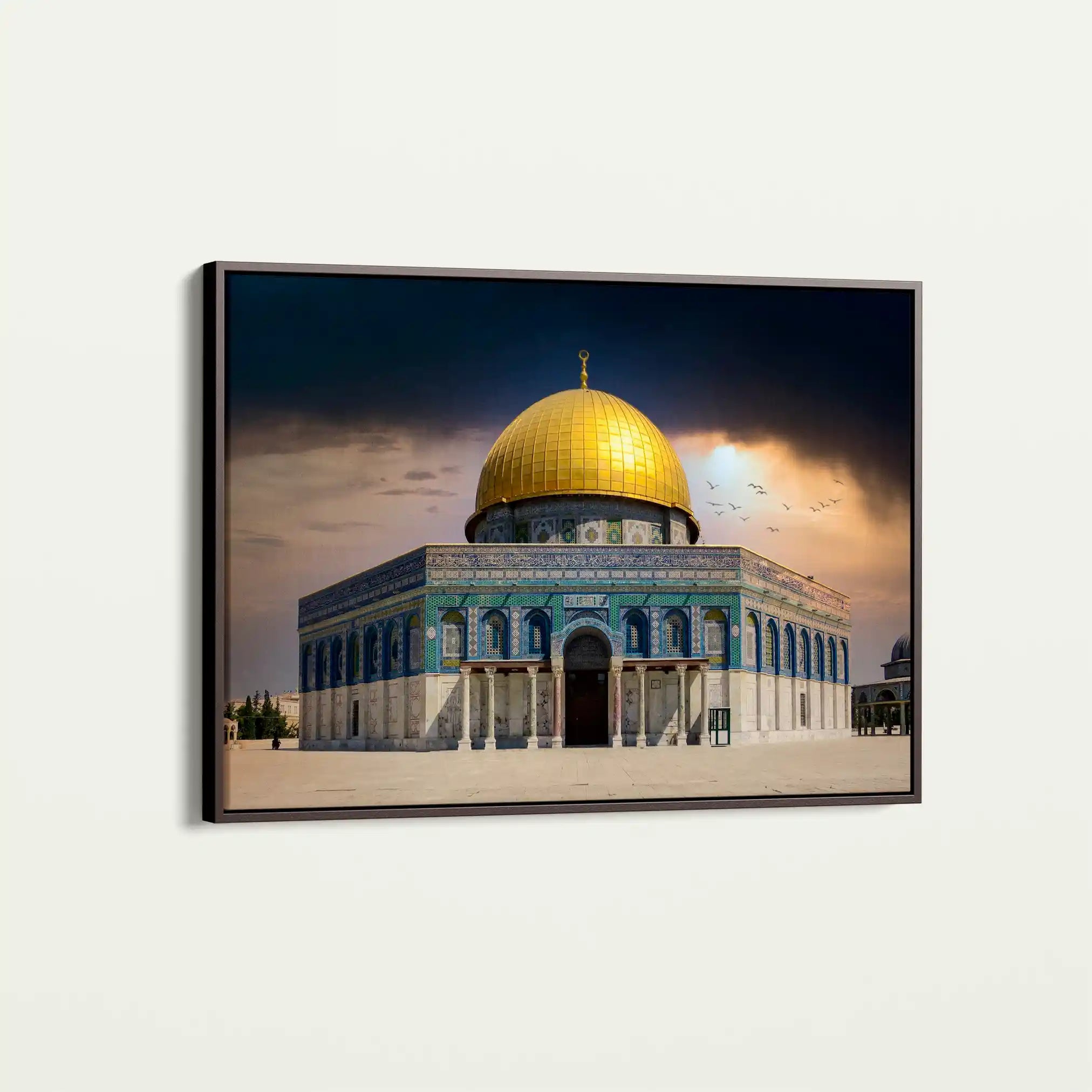 Palestine 081 Canvas Art 60 x 40 cm / Black