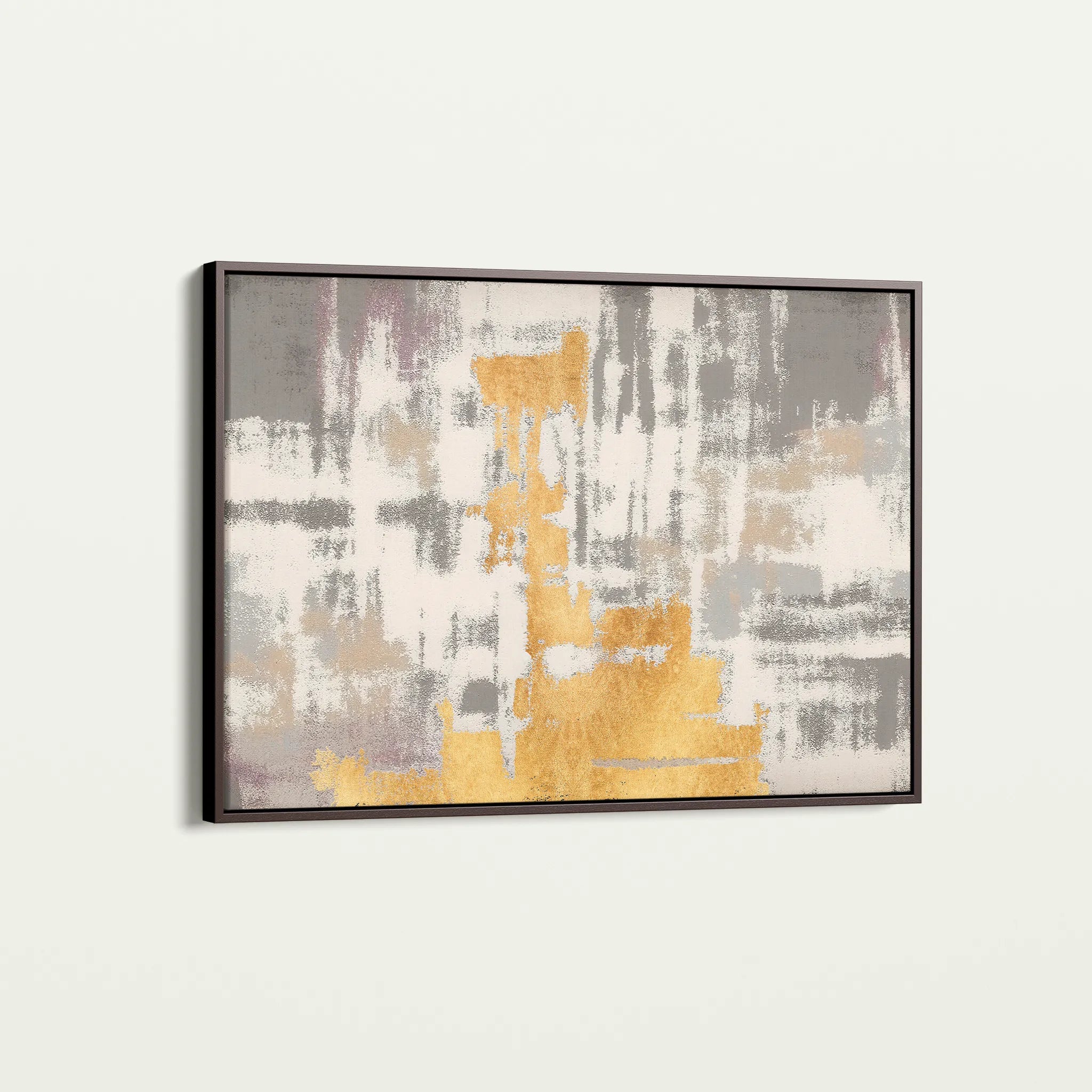 Abstract 082 Canvas Art 18" x 24" / 45 x 60 cm / Black