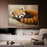 Animals 082 Canvas Art 18" x 24" / 45 x 60 cm / Black