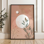Boho 082 Canvas Art 18" x 24" / 45 x 60 cm / Black