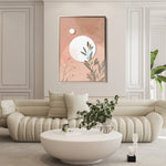 Boho 082 Canvas Art 18" x 24" / 45 x 60 cm / Black