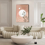 Boho 082 Canvas Art 18" x 24" / 45 x 60 cm / Black