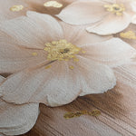 Floral 082 Canvas Art 18" x 24" / 45 x 60 cm / Black