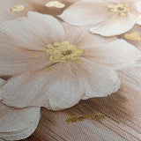 Floral 082 Canvas Art 18" x 24" / 45 x 60 cm / Black