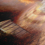Landscape 082 Canvas Art 18" x 24" / 45 x 60 cm / Black