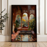 Orientalist 082 Canvas Art 18" x 24" / 45 x 60 cm / Black