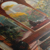 Orientalist 082 Canvas Art 18" x 24" / 45 x 60 cm / Black