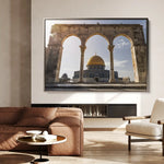 Palestine 082 Canvas Art 60 x 40 cm / Black