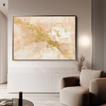 Abstract 083 Canvas Art 18" x 24" / 45 x 60 cm / Black