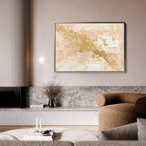 Abstract 083 Canvas Art 18" x 24" / 45 x 60 cm / Black