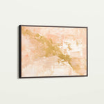 Abstract 083 Canvas Art 18" x 24" / 45 x 60 cm / Black