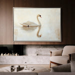Animals 083 Canvas Art 18" x 24" / 45 x 60 cm / Black