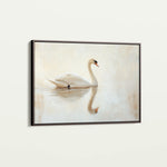 Animals 083 Canvas Art 18" x 24" / 45 x 60 cm / Black