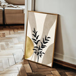 Boho 083 Canvas Art 18" x 24" / 45 x 60 cm / Black