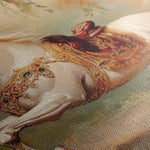 Horses 083 Canvas Art 60 x 40 cm / Black