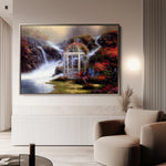 Landscape 083 Canvas Art 18" x 24" / 45 x 60 cm / Black