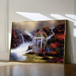 Landscape 083 Canvas Art 18" x 24" / 45 x 60 cm / Black