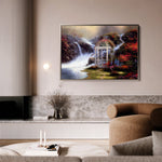 Landscape 083 Canvas Art 18" x 24" / 45 x 60 cm / Black