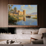 Orientalist 083 Canvas Art 18" x 24" / 45 x 60 cm / Black