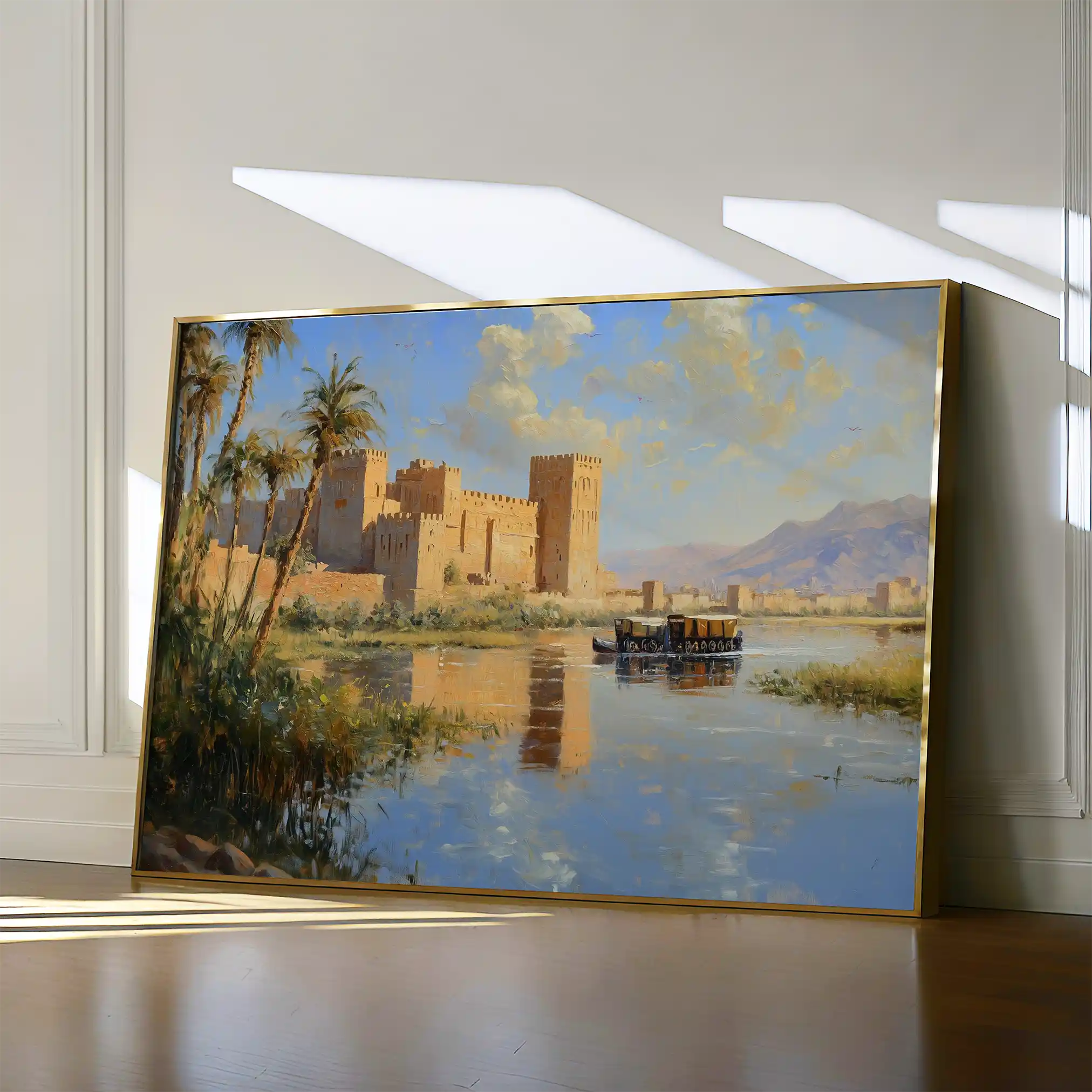 Orientalist 083 Canvas Art 60 x 40 cm / Black