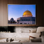 Palestine 083 Canvas Art 60 x 40 cm / Black