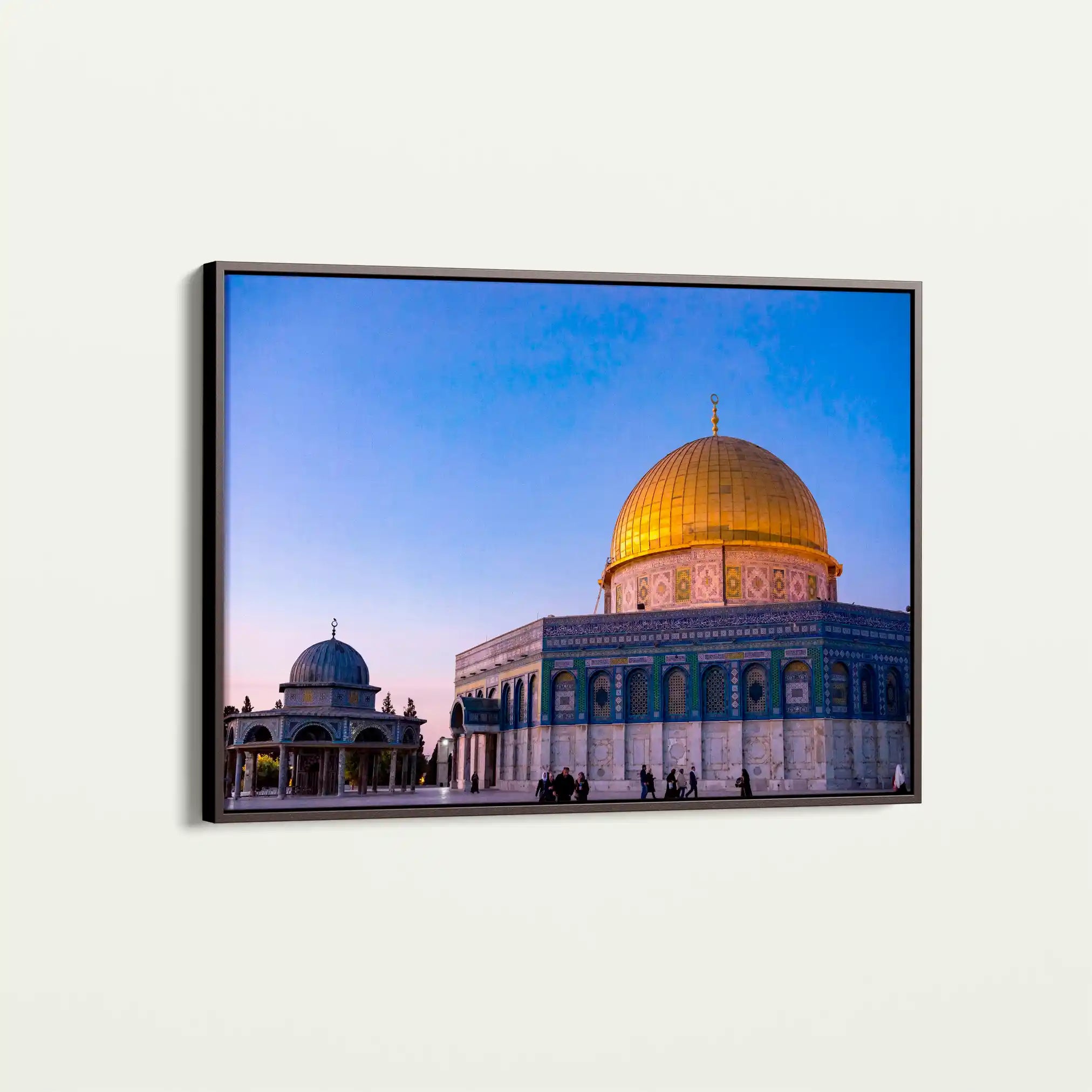 Palestine 083 Canvas Art 60 x 40 cm / Black