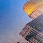 Palestine 083 Canvas Art 60 x 40 cm / Black