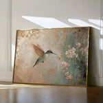 Animals 084 Canvas Art 18" x 24" / 45 x 60 cm / Black