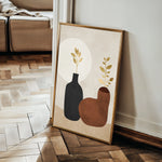 Boho 084 Canvas Art 18" x 24" / 45 x 60 cm / Black
