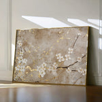 Floral 084 Canvas Art 18" x 24" / 45 x 60 cm / Black