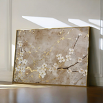 Floral 084 Canvas Art 60 x 40 cm / Black